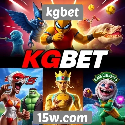 Variedade de jogos disponíveis no kgbet